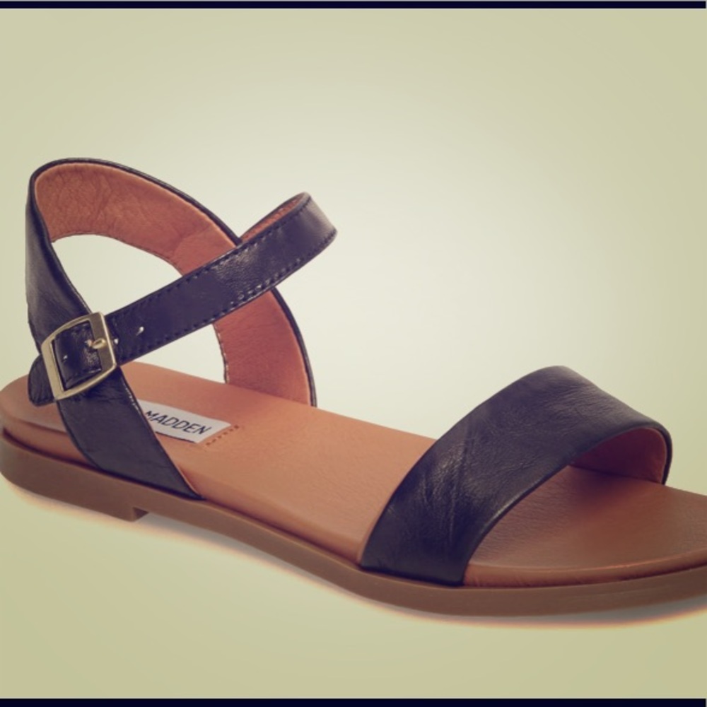 Steve Madden Dina Sandal - Black